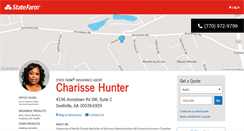 Desktop Screenshot of charissehunter.com